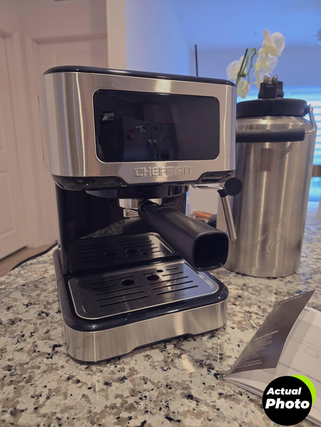 chefman-espresso-maker-compact-stainless-steel-foto-2